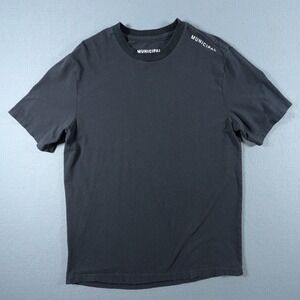 Municipal Sport Utility Gear T-Shirt Mens Medium Black Cotton Modal Stretch Logo